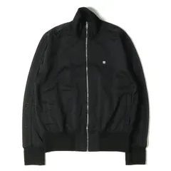 美品 GIVENCHY ジバンシィ ジャケット ロゴ エンブロイダリー ライン テープ スリーブ トラックジャケット BMJ0BX30AE 22SS ジャージ アウター ブルゾン ブラック 黒 S ブランド 着回し シンプルのサムネイル