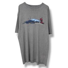 90s-00s SOUTH POLE Print T-Shirt 【XXL】 90年代 サウスポール ストリート グレー 半袖 コットン ヒップホップ 古着 ビンテージ ヴィンテージ y2k