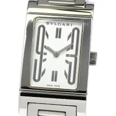 ブルガリ BVLGARI RT39S レッタンゴロ ブルートパーズベゼル クォーツ レディース 良品 _751075L26付属品