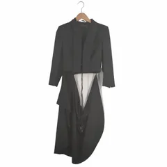 アレキサンダーマックイーン Alexander McQueen 燕尾 コルセットデザインウールテーラードジャケット レディース  40のサムネイル