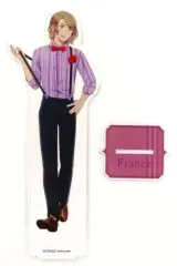 【中古】アクリルスタンド・アクリルパネル フランス 特大アクリルスタンド 「WEBくじ ヘタリア World★Stars 第2弾」 ラストWIN賞