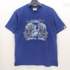 希少】EVISU カモメ刺繍 般若 南無阿弥陀仏 ネイビー M ヴィンテージ