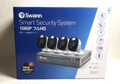 【DH970】Swann スワン スマートセキュリティシステム フルHD 1080P 防犯カメラ 警告ライト搭載