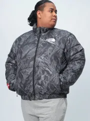 中綿ジャケット ショート丈 TNF JACKET 2000 THE NORTH FACE ザ ノースフェイス 大きいサイズ メンズ WINDWALL  アウター ブルゾン ブラック×ホワイト