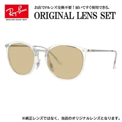【海外正規品】レイバン Ray-Ban ライトカラー メガネ フレーム RX7140 2001 51 ボストン 眼鏡 伊達メガネ ブランドメガネ メンズ レディース (ライトブラウン)
