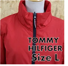 TOMMY HILFIGER　トミーヒルフィガー　アウター　ジャンパー　赤　L　メンズ