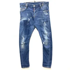 【中古品】DSQUARED2 ディースクエアード S71LB0312 S30342 SEXY TWIST JEANS ジーンズ デニム スキニー パンツ ボトムス ブランド 古着 【152-251019-gm-03-fuz】
