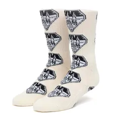 HUF Davis In Concert Socks Cream 靴下 ソックス 送料無料のサムネイル