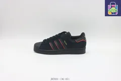 【今日特価】アディダス Adidas スケートシューズ JR7831 ブラック & レッド-WTO輸入