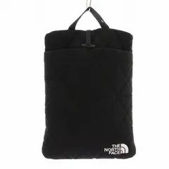 ザノースフェイス THE NORTH FACE Geoface PC Sleeve 13 NM32354 ジオフェイスピーシースリーブ13インチ ハンドバッグ ポーチ ロゴ プリント 黒 ブラック /KU