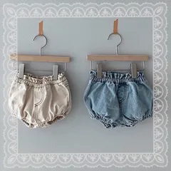 デニムかぼちゃパンツ