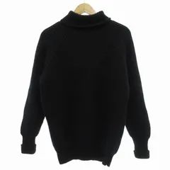 【美品・サイズ1】Text テクスト 石川俊介 アルパカニット マーカウェア 黒 美品・サイズ1】Text テクスト 石川俊介 アルパカニット マーカ