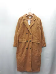 ◇ ◎●未使用● ⊇ emi+ エミプラス 長袖 コート サイズS ブラウン系 レディース E  【1410100022236】