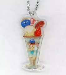 【中古】キーホルダー [単品] 月島蛍 ミニアクリルキーホルダー 「ハイキュー!!2021 ミニマムお家でコラボカフェセット 月島蛍」