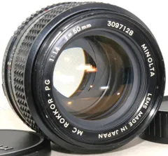 整備品　MINOLTA MD ROKKOR 50mm f1.4 単焦点レンズ