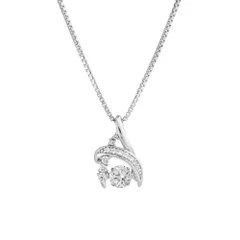 【人気商品】Flora NYP-610 ネックレス ペンダント ニューヨーク クロスフォー NY Crossfor クロスフォー正規品 ダンシングストーン [モテギ株式会社]