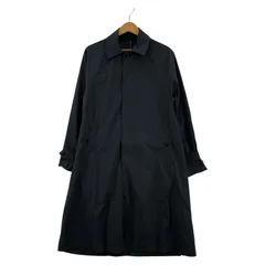 coen コーエン ナイロン混 ステンカラーコート sizeS/グレー系