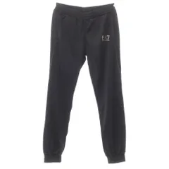 【中古】エンポリオ アルマーニ EMPORIO ARMANI EA7 ポリエステルジャージー イージーパンツ ブラック【サイズL】【メンズ】のサムネイル