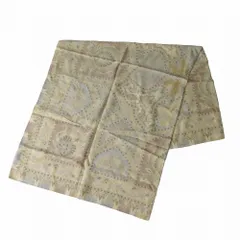 ETRO エトロ ペイズリー柄 ウール シルク 大判 ストール スクエア ベージュ サイズ135×135cm メンズ レディース