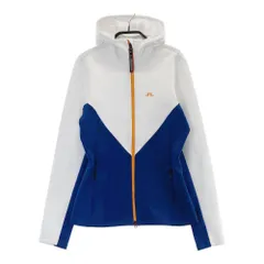 サイズ：XS J.LINDEBERG ジェイリンドバーグ 072-59010 ジップパーカー  ホワイト系 [240101468371] ゴルフウェア レディース ストスト J.LINDEBERG ジェイリンドバーグ 072-59010 ジップパーカー