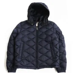 良品●18-19AW MONCLER モンクレール MORANDIERES/モランデレス キルティング フーデッドダウンジャケット ネイビー 3 メンズのサムネイル