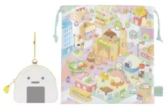 【中古】雑貨 ようこそ!たべものおうこくテーマ ミニポーチ＆巾着セット 「すみっコぐらし」