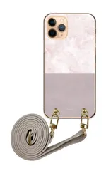 Galaxy S21 Ultra 5G SC-52B ギャラクシーS21ウルトラ スマホケース スマホショルダー 大理石 マーブル模様 きれい かわいい おしゃれ レザーベルト ストラップ 調節可能 130cm  カラー03