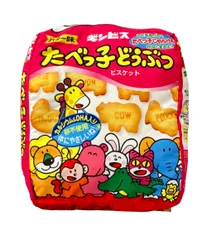 美品 バンダイ 一番くじ パッケージクッション たべっ子どうぶつ
