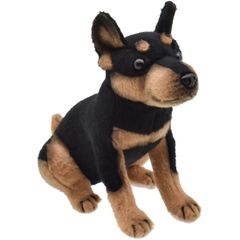 HANSA BH8423 TC ピンシャー 16 PINCHER ティーカップ 犬 小型犬 リアル ぬいぐるみ ハンサ 動物 犬 猫 鳥 アニマル 人形 フィギュア 大きい 実物大 大型 ビッグ おすすめ かわいい