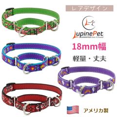 18mm幅　アメリカ製　ハーフチョークカラー　マーチンゲール　コンボカラー　ルパイン　LUPINE 　小型犬　中型犬　大型犬　リタイア　製造終了デザイン