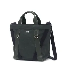 CIE トートバッグ メンズ 帆布 小さめ ブランド シー トート ショルダーバッグ バッグ 2WAY 肩掛け 斜めがけ 日本製 布 おしゃれ 042002 NAVY(75)