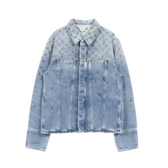 【超美品】LOUIS VUITTON　モノグラム クレイジーデニムジャケット LOUIS VUITTON - ルイ・ヴィトン LOUIS VUITTON × NIGO