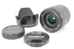 【返品保証】 オリンパス Olympus Zuiko 14-42mm F3.5-5.6 フード 前後キャップ付き レンズ  M6349
