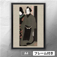 葛飾北斎「雷神図」（1847年）up 江戸末期 神様 神話 日本画