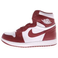 NIKE (ナイキ) AIR JORDAN 1 RETRO HIGH OG ARTISANAL RED エアジョーダン1 レトロ アーティザナルレッド ハイカットスニーカー US10/28cm DZ5485-160