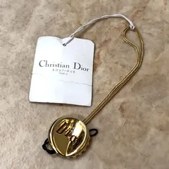Dior ディオール ボトル キャップ ストラップ チャーム ゴールド
