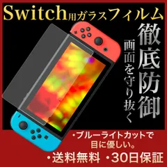 Nintendo Switch lite ブルーライトカット 液晶 保護 フィルム 任天堂スイッチ 強化ガラス ニンテンドー スイッチ ライト ガラスフィルム