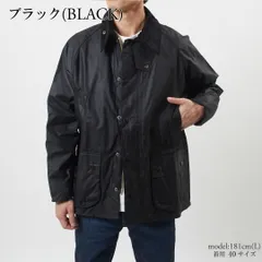 バブアー BARBOUR メンズ ブルゾン MWX0018 WAXED COTTON【BEDALE：ビデイル】オイル ワックス コーティング レギュラータイプ ブラック(BLACK)のサムネイル