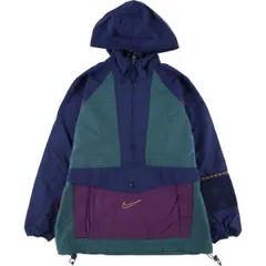 古着 90年代 ナイキ NIKE バックロゴ アノラックパーカー メンズS相当 ヴィンテージ/eaa543814