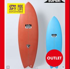 【ムラスポOUTLET公式】サーフボード　新品　未使用　SUPER BRAND スーパーブランド SERIALTRY RED/BLUE edition シリアルトライ  ムラサキスポーツ限定　ショートボード　訳あり　ムラサキスポーツ OUTLET アウトレット