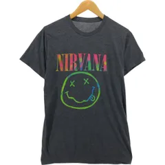 古着 NIRVANA ニルヴァーナ バンドTシャツ バンT メンズM相当/eaa560201