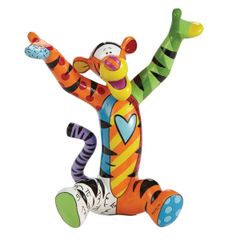 ティガー 21cm | ロメロ・ブリット Romero Britto デザイン アート 正規輸入品