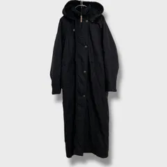 ☆90s☆Woolrich☆ウールリッチ☆中綿入りマウンテンコート☆ロング丈☆黒☆レディースS☆B25Mのサムネイル