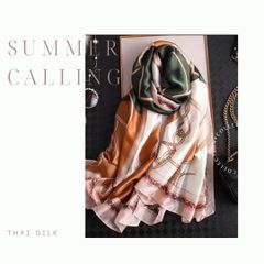ANAN BRAND STORE プレミアム　タイシルク　スカーフ