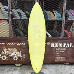 【期間限定値下げ】宮崎　引取限定　中古ケース付き　7'6　ファン　ミッドレングス 中古ファンボード販売中① | ナギサストア 宮崎市青島のSURF SHOP