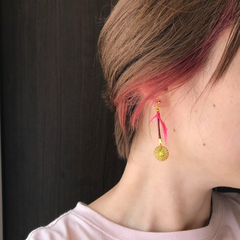 線香花火の夏ピアス　イヤリング / ピアス / ノンホールピアス