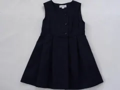 バーバリー ロンドン burberry london アウトレット 子供服 女の子 110cm ジャンパースカート 紺 ウール100% 受験 面接 フォーマル 入園式 卒園式 入学式 春 秋 冬 ★4 ガールズ キッズ 【中古】 セレモニースーツ