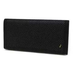 hisakoma！未使用品！印傳屋INDEN-YA長財布ぶどう黒 印傳屋 がま口 財布 二つ折り 印伝 本革 和柄 送料無料 甲州印伝