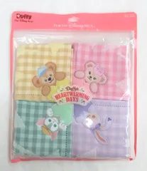 東京ディズニーシー ミニタオル4枚 Duffy and Friends Duffy's HEARTWARMING DAYS 2018