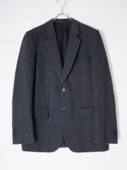 Paul Smithポールスミス メインライン 裏地ドット柄 ヘリンボーンウールテーラードジャケット【S】【MJKA76579】
